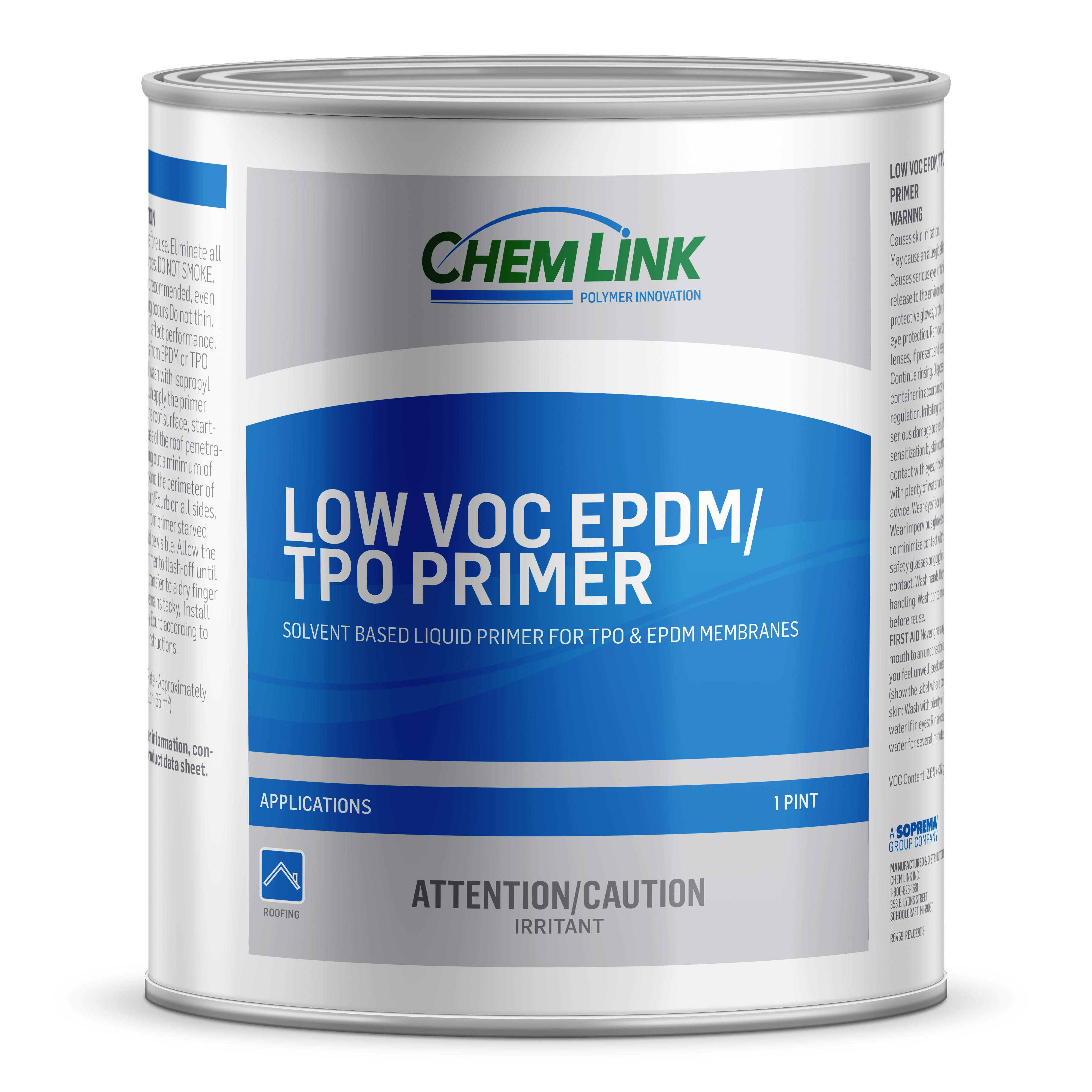 Low VOC EPDM/TPO Primer